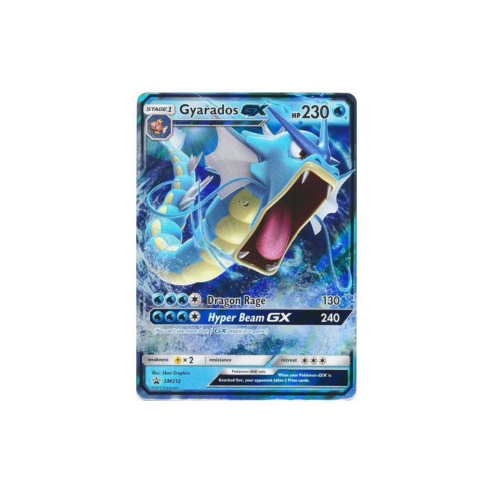 Gyarados GX - SM212 - Promo Card