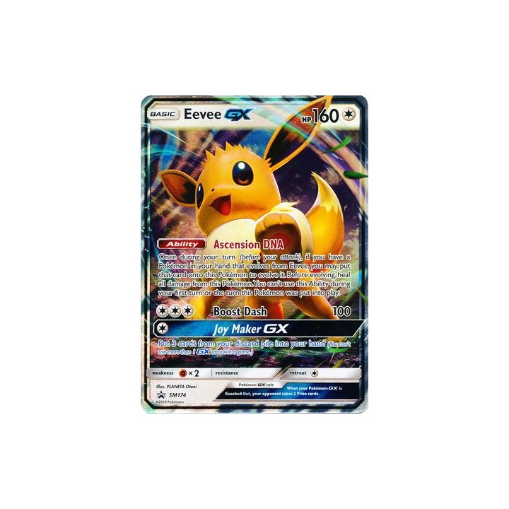 Eevee GX - SM174 - Promo Card