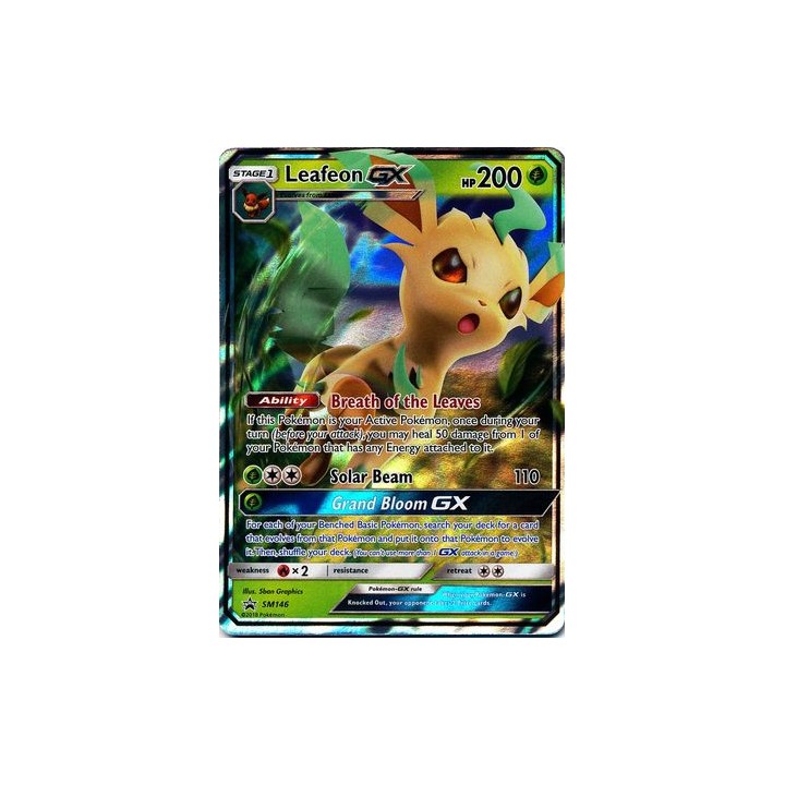 Leafeon GX - SM146 - Promo Card