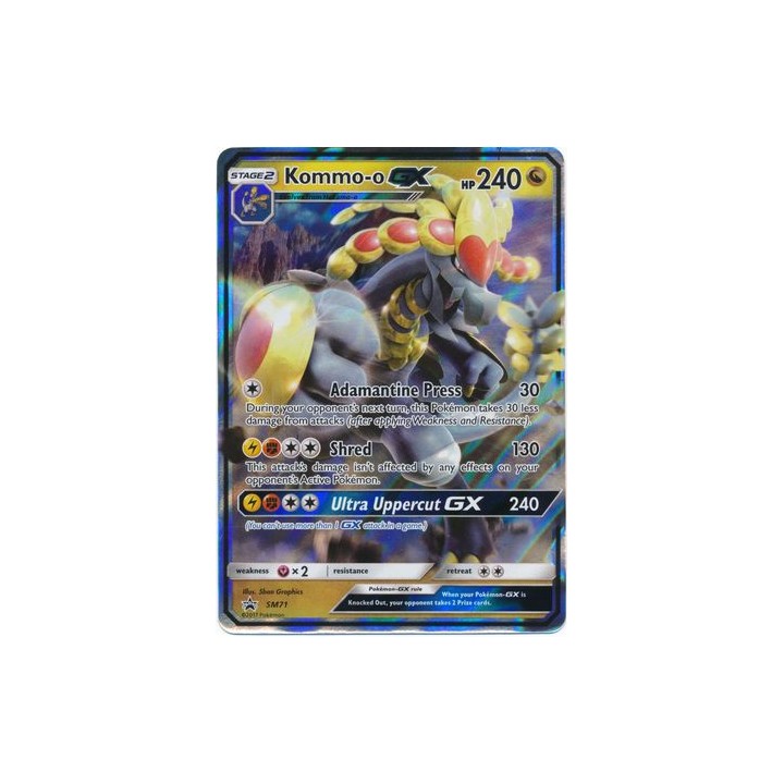 Kommo-o GX - SM71 - Promo Card