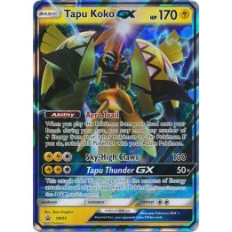Tapu Koko GX - SM33 - Promo Card