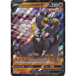 Single Strike Urshifu V - SWSH106 - Oversized Promo