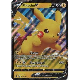 Pikachu V - SWSH061 - Oversized Promo