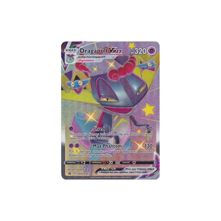Dragapult VMAX - SWSH097 - Oversized Shiny Promo