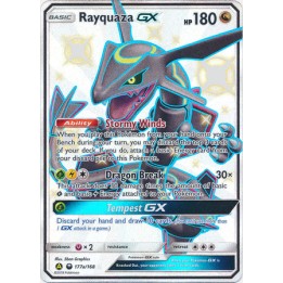 Rayquaza GX - 177a/168 - Shiny Oversized Promo