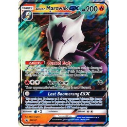 Alolan Marowak GX - SM187 - Oversized Promo