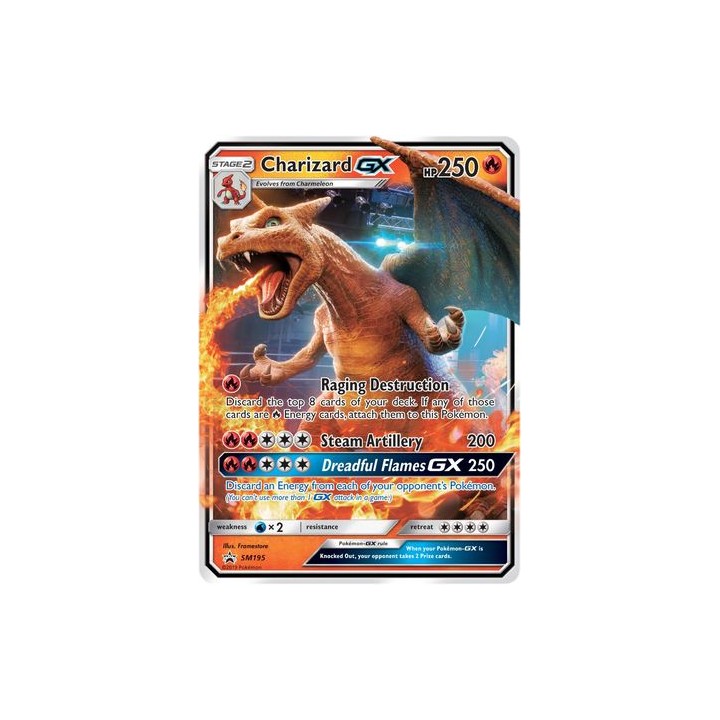 Charizard GX - SM195 - Oversized Promo