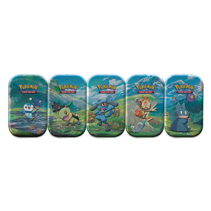 Pokémon TCG: Sinnoh Stars Mini Tin Art Set ( 5 szt. mini tinów - każda inna)