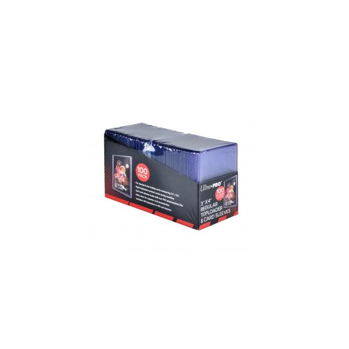 Toploader Regular 3x4 100 szt. + 100 koszulek Ultra Pro