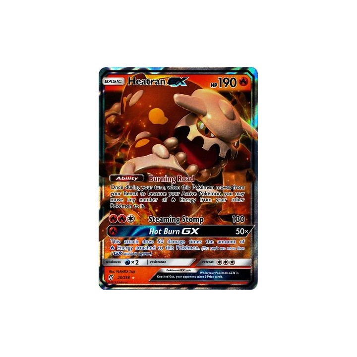 Heatran GX - 25/236 - Ultra Rare