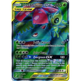 Celebi & Venusaur GX - 159/181 - Full Art Ultra Rare