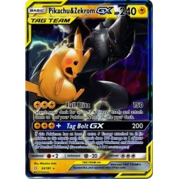 Pikachu & Zekrom GX - 33/181 - Ultra Rare