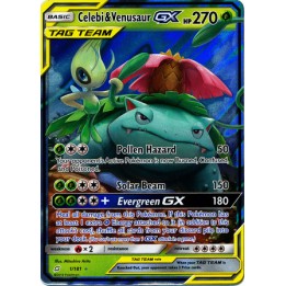 Celebi & Venusaur GX - 1/181 - Ultra Rare