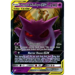 Gengar & Mimikyu GX - 53/181 - Ultra Rare