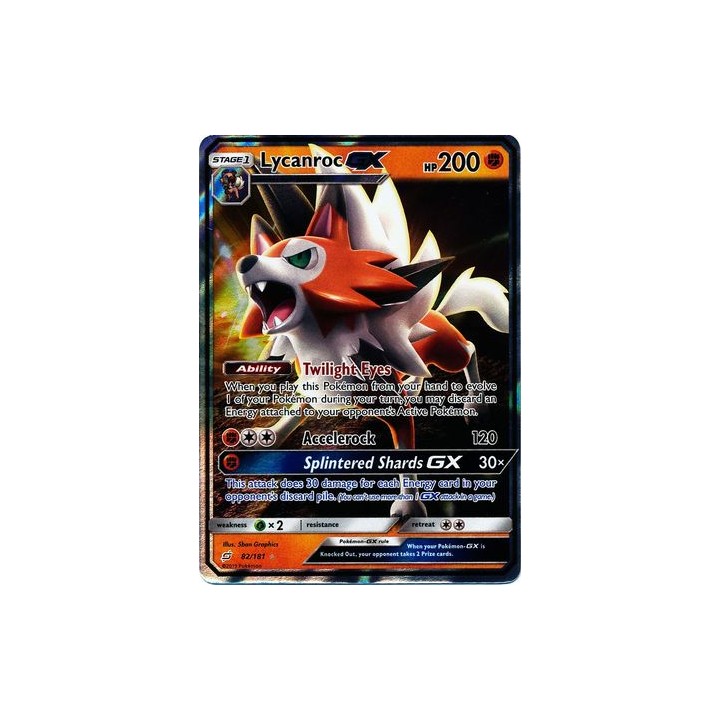 Lycanroc GX - 82/181 - Ultra Rare