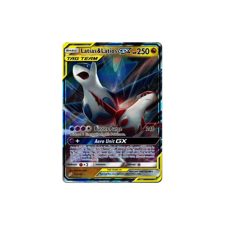 Latias & Latios GX - 113/181 - Ultra Rare