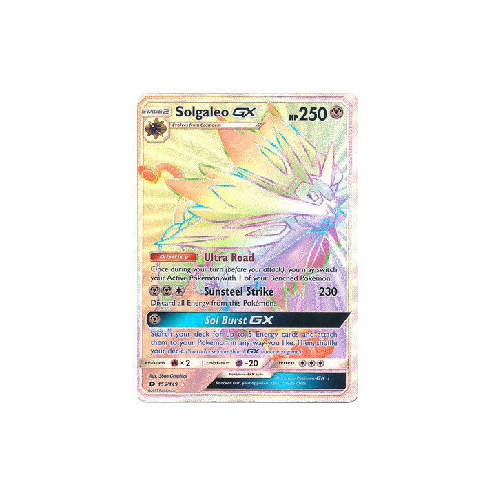 Solgaleo GX - 155/149 - Hyper Rare