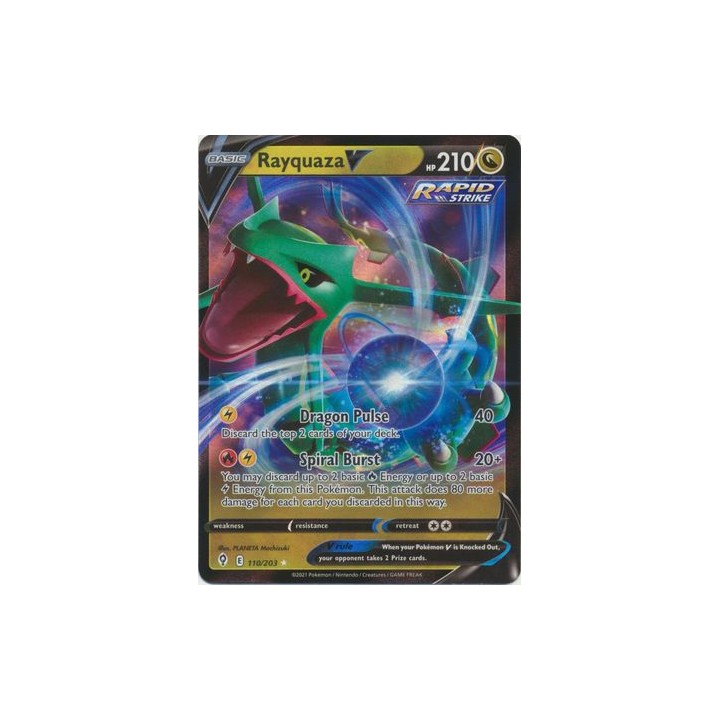 Rayquaza V - 110/203 - Ultra Rare