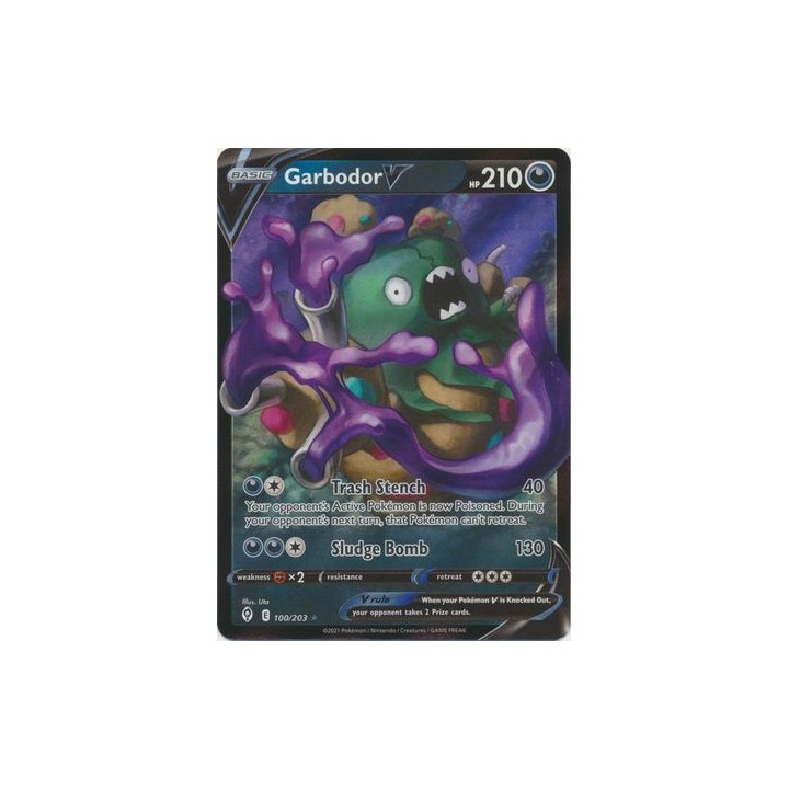 Garbodor V - 100/203 - Ultra Rare