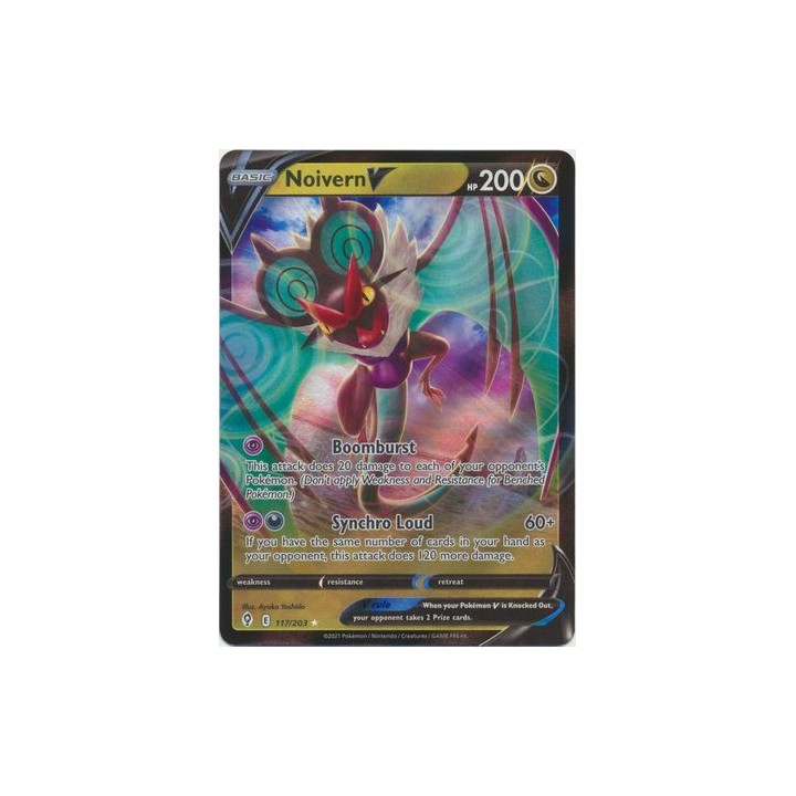 Noivern V - 117/203 - Ultra Rare