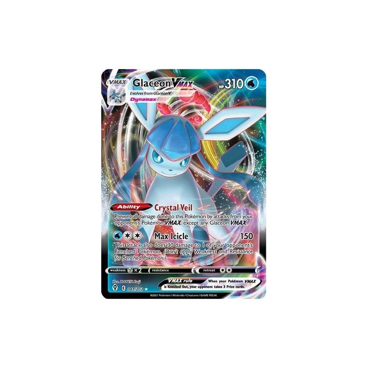 Glaceon VMAX - 41/203 - Ultra Rare
