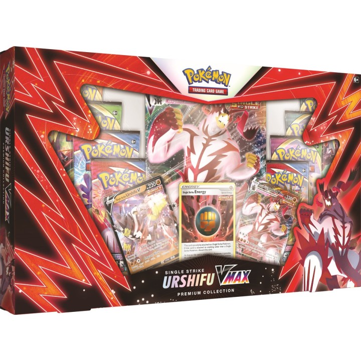 Pokemon TCG: Urshifu Single Strike VMAX Premium