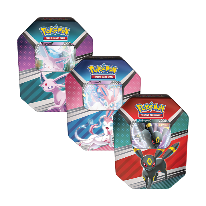 Pokemon TCG: V Heroes Tins - zestaw 3 szt