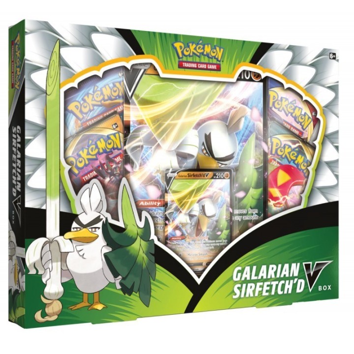 Pokémon TCG: Galarian Sirfetch’d V Box