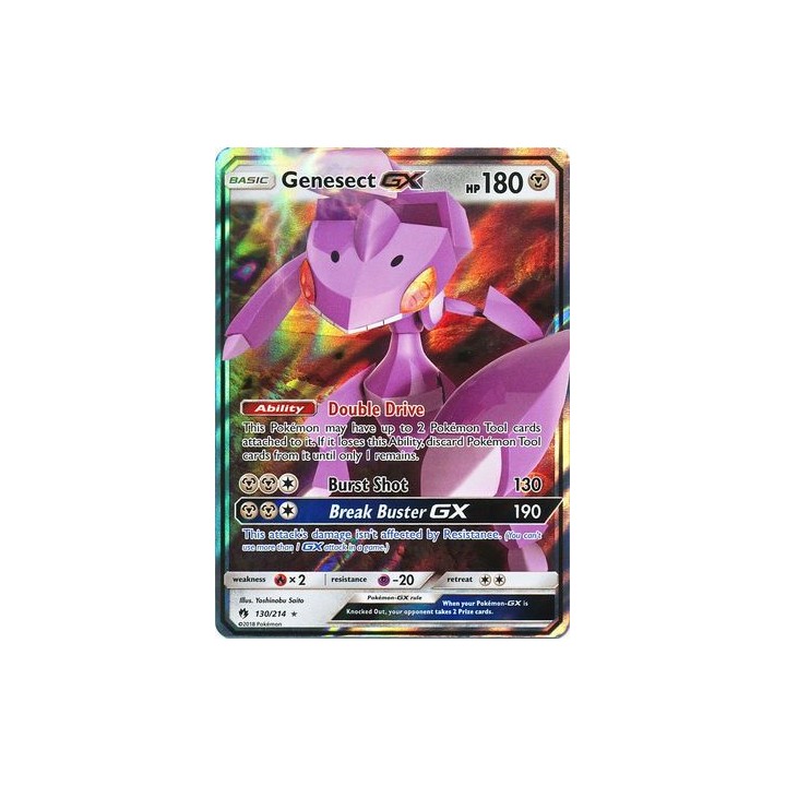 Genesect GX - 130/214 - Ultra Rare