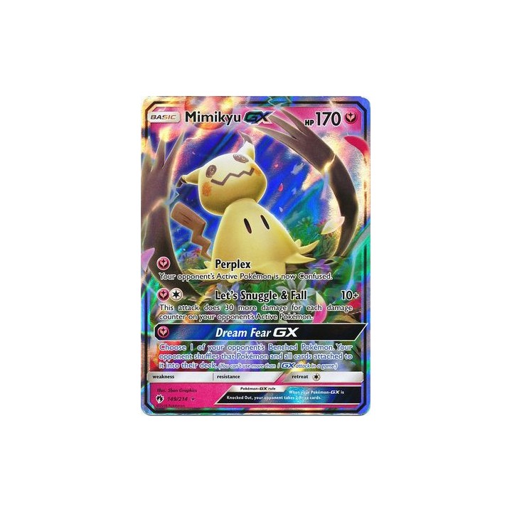Mimikyu GX - 149/214 - Ultra Rare