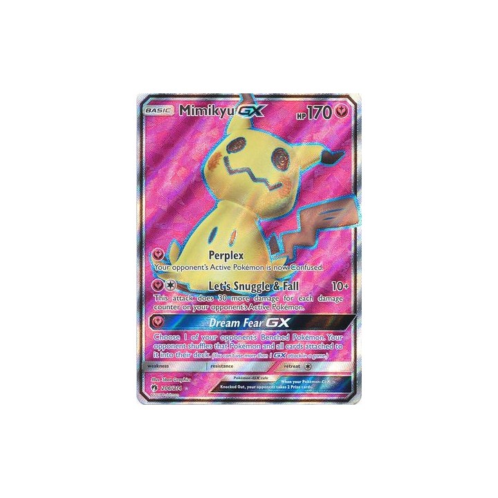 Mimikyu GX - 206/214 - Full Art Ultra Rare