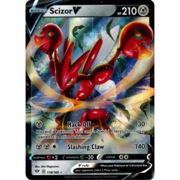 Scizor V - 118/189 - Ultra Rare