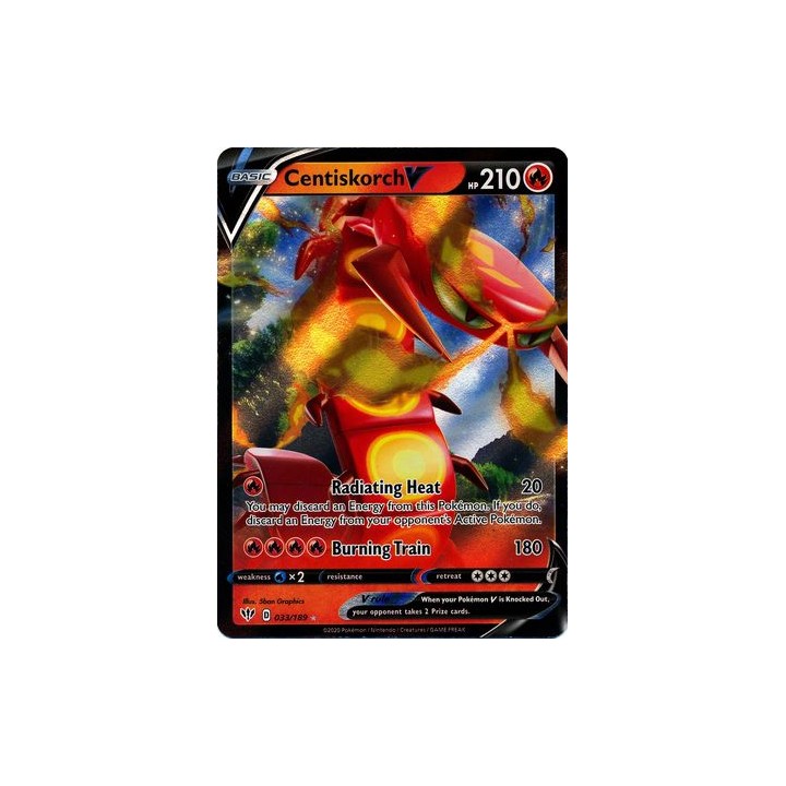 Centiskorch V - 033/189 - Ultra Rare