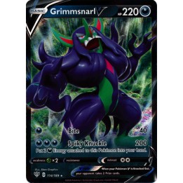 Grimmsnarl V - 114/189 - Ultra Rare