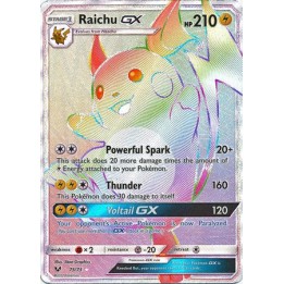 Raichu GX - 75/73 - Hyper Rare