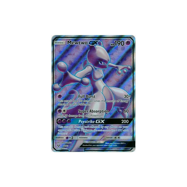 Mewtwo GX - 72/73 - Full Art Ultra Rare
