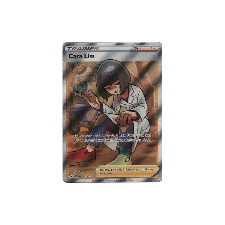 Cara Liss - 67/72 - Full Art Ultra Rare