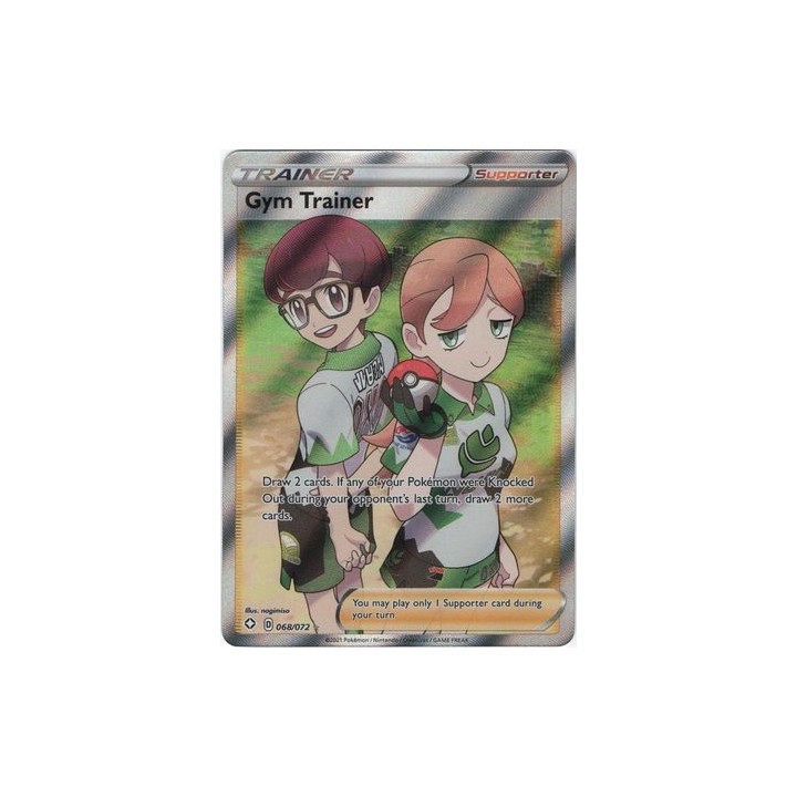 Gym Trainer - 68/72 - Full Art Ultra Rare