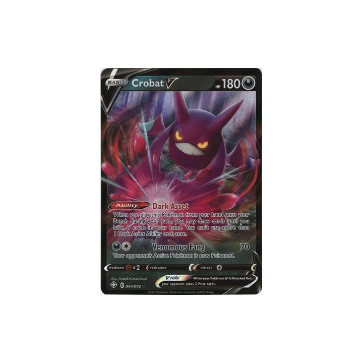 Crobat V - 44/72 - Ultra Rare