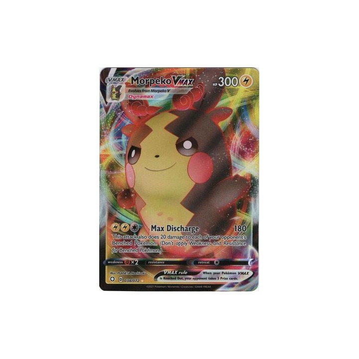 Morpeko VMAX - 38/72 - Ultra Rare