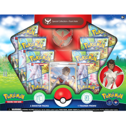 Pokémon TCG: Pokémon Go - Team Valor Special Pin Collection box