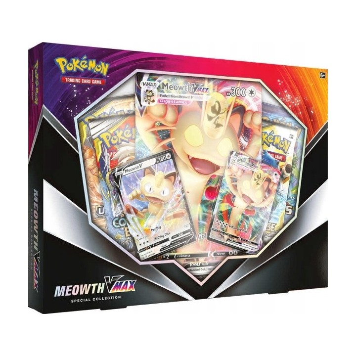 OUTLET POKEMON TCG: Meowth VMAX Special Collection