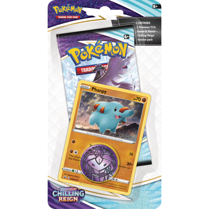 Pokemon TCG: Chilling Reign Checklane Blister - Phanpy