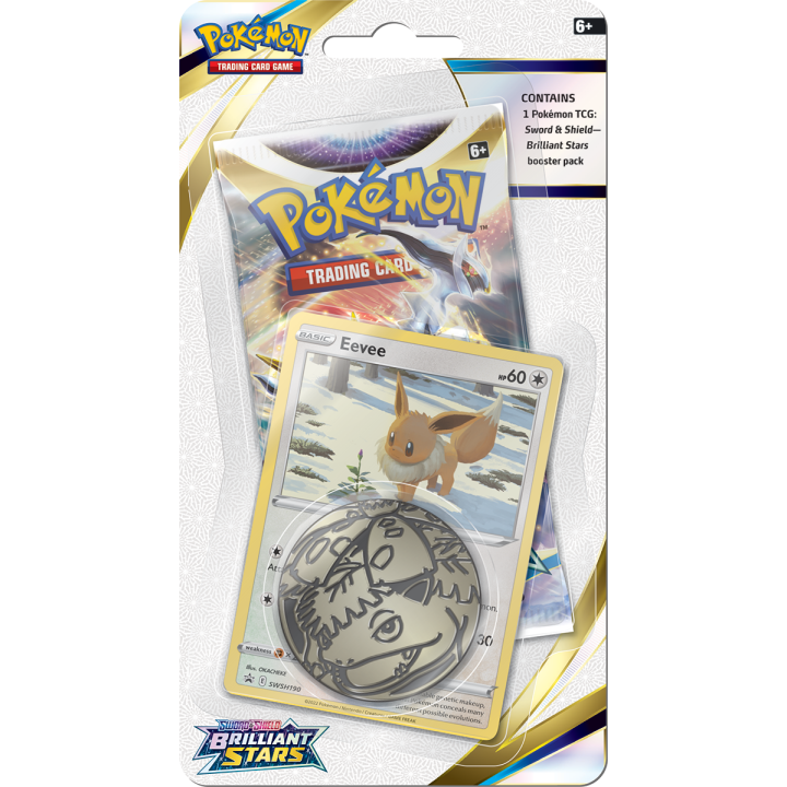 Pokémon TCG: Brilliant Stars Checklane Blister Eevee