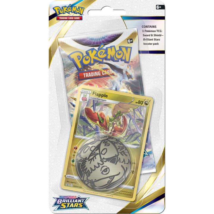 Pokémon TCG: Brilliant Stars Checklane Blister Flapple