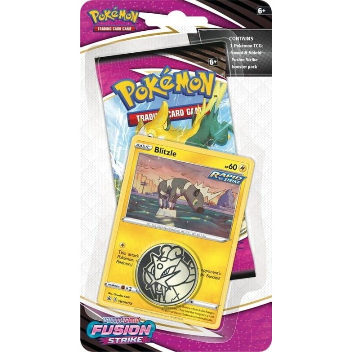 Pokémon TCG: Fusion Strike Checklane Blister Blitzle