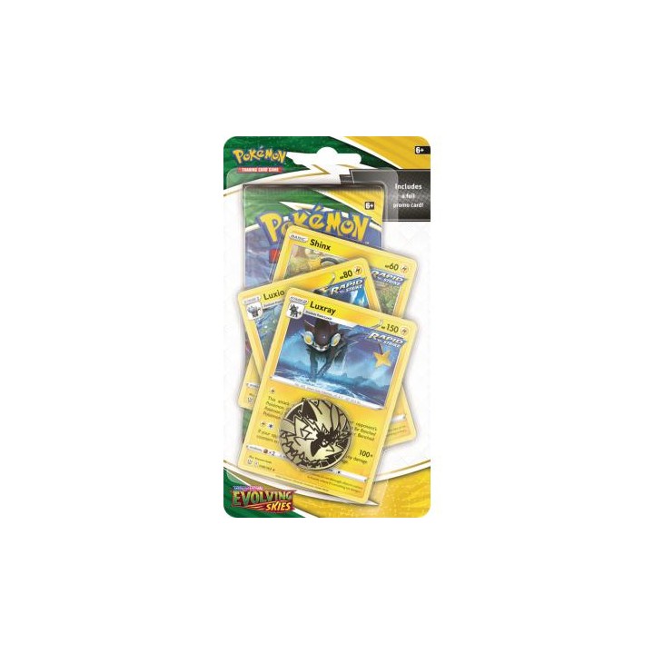 Pokémon TCG: Evolving Skies Checklane Blister Luxray