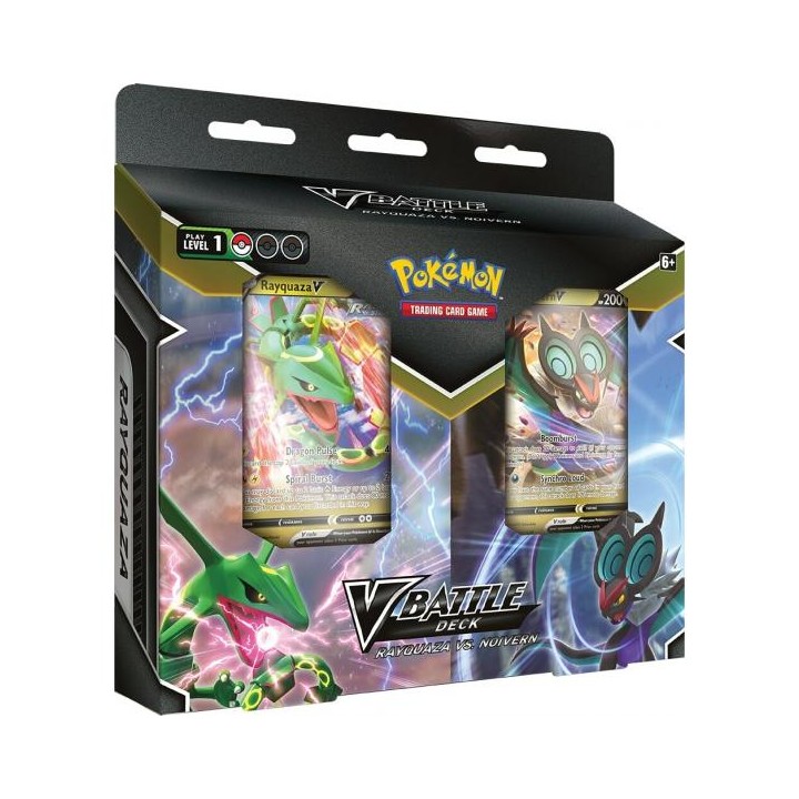 OUTLET Pokemon TCG: V Battle Deck Bundle Rayquaza V vs Noivern V