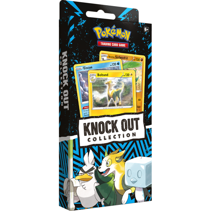 Pokémon TCG: Knock Out Collection (Boltund, Eiscue & Galarian Sirfetch'd)