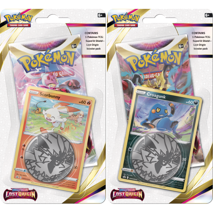 Pokémon TCG: Lost Origin - Checklane Blister (komplet 2 różnych)